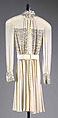 Cocktail dress, Valentino  Italian, Silk, rhinestones, beads, stones, Italian