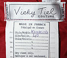 Evening dress, Vicky Tiel (French, born United States, 1943), silk, French
