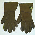 Gloves, Bonnie Cashin  American, leather, wool, American