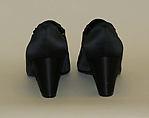 Pumps, Herbert Levine Inc. (American, founded 1949), silk, leather, American