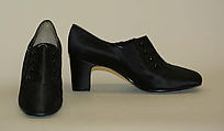 Pumps, Herbert Levine Inc. (American, founded 1949), silk, leather, American