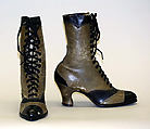 Boots, leather, American
