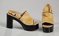 Sandals, Andriano Fosi, Leather, French