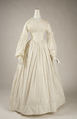 Dress, cotton, American