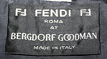 Coat, Fendi (Italian, founded 1925), fur, Italian