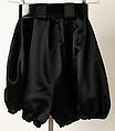 Shorts, Rudi Gernreich (American (born Austria), Vienna 1922–1985 Los Angeles, California), silk, leather, plastic (vinyl), American