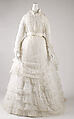 Dress, cotton, American