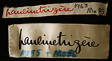 Dress, Pauline Trigère (American, born France, Paris 1908–2002 New York), silk, rhinestones, American