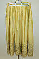 Suit, Claude Montana (French, 1949–2024), silk, cotton, French
