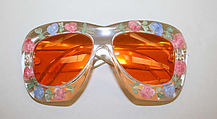 Sunglasses, Ted Lapidus  French, plastic (cellulose acetate, acrylic), French