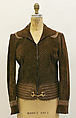 Suit, Gucci (Italian, founded 1921), suede, Italian