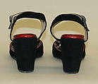 Sandals, suede, American or European
