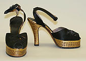 Sandals, Cangemi, Inc., silk, leather, Italian