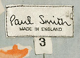 Shirt, Paul Smith (British, born 1946), cotton, British