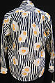 Shirt, Franco Moschino (Italian, 1950–1994), cotton, Italian