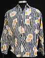 Shirt, Franco Moschino (Italian, 1950–1994), cotton, Italian