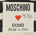 Shirt, Franco Moschino (Italian, 1950–1994), cotton, Italian