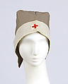 Uniform bonnet, cotton, American