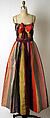 Evening dress, Hattie Carnegie, Inc. (American, 1918–1965), [no medium available], American