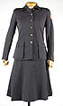 Uniform, Elizabeth Hawes (American, Ridgewood, New Jersey 1903–1971 New York), (a–g) wool
(h) metal, American