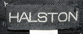 Ensemble, Halston (American, Des Moines, Iowa 1932–1990 San Francisco, California), plastic, nylon, American