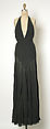 Evening dress, Halston (American, Des Moines, Iowa 1932–1990 San Francisco, California), synthetic fiber, American