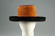 Hat, Steven Scott Kokin  American, Leather, wool, cotton, American