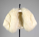 Stole, Revillon Frères  French, Fur, silk, French