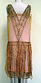 Evening dress, Callot Soeurs (French, active 1895–1937), silk, metal, French