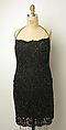 Ensemble, Carmelo Pomodoro (American, 1955–1992), silk, plastic, cotton, wool, American