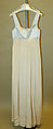 Wedding pajamas, Wearkstatt (American, founded 1991), silk, American