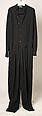 Jumpsuit, Issey Miyake (Japanese, 1938–2022), wool, Japanese