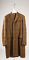 Coat, Henry Poole & Co. (British, founded 1806), wool, British