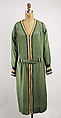 Dress, rayon, French