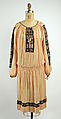 Dress, silk, French