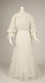 Dress, cotton, American