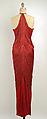 Evening dress, Bill Blass Ltd. (American, founded 1970), Lycra, spandex, American