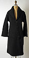 Coat, Sonia Rykiel (French, 1968–2019; 2021–present), wool, French