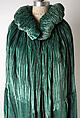 Evening cape, House of Patou (French, founded 1914), silk, French