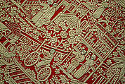 Shawl, silk, Chinese
