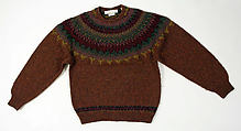 Sweater, Perry Ellis Sportswear Inc.  American, wool, American
