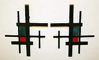 Evening ensemble, Francesco Maria Bandini (Italian), synthetic fiber, plastic, Italian