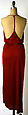 Evening dress, Stephen Burrows (American, born 1943), synthetic fiber, American