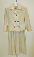 Suit, Mainbocher (French and American, founded 1930), wool, silk, American