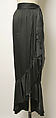Evening ensemble, Yves Saint Laurent (French, founded 1961), silk, wool, French
