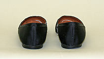 Shoes, Giorgio Armani (Italian, founded 1974), faille, leather, Italian