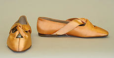 Shoes, Casadei (Italian, founded 1958), silk, leather, American