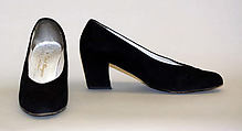 Pumps, Robert Clergerie (French, born 1934), suede, leather, French