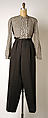 Suit, Giorgio Armani (Italian, founded 1974), (a, c) wool; (b) silk, Italian