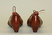 Pumps, Manolo Blahnik (British, born Spain, 1942), leather, British